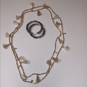 Spartina 449 Necklace and Bracelet